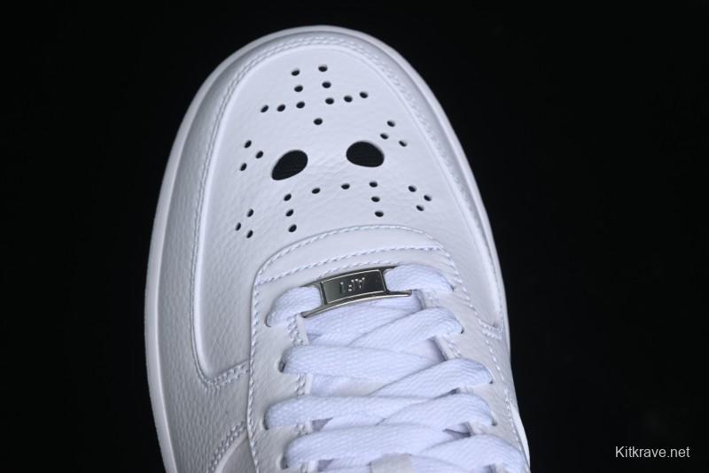 Nike Air Force 1 '07 Low Casual Sneakers with Full-Length Air Cushion - IB4025-100