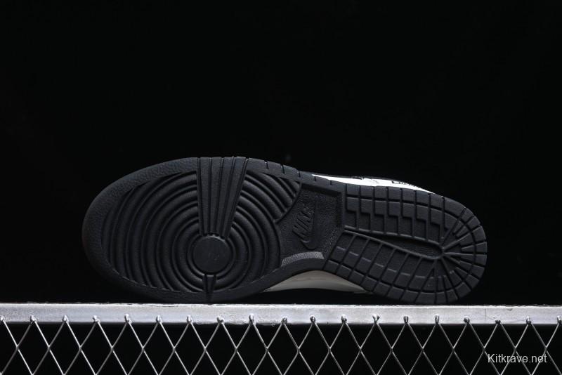 Nike Dunk Low Retro Panda Oxidized Vintage High Street Casual Sneakers - DD1391-100