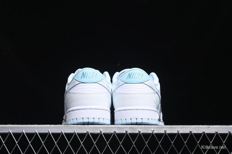 Nike Dunk Low Year of the Dragon Limited Edition Imperial Blue and White Porcelain Low-Top Casual Sneakers - DV0833-104