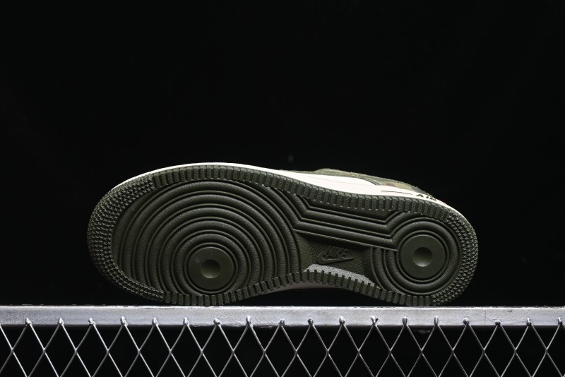 Nike Air Force 1 '07 Low Bape Collaboration - Jungle Camouflage Low-Top Casual Sneakers - CH6336-509