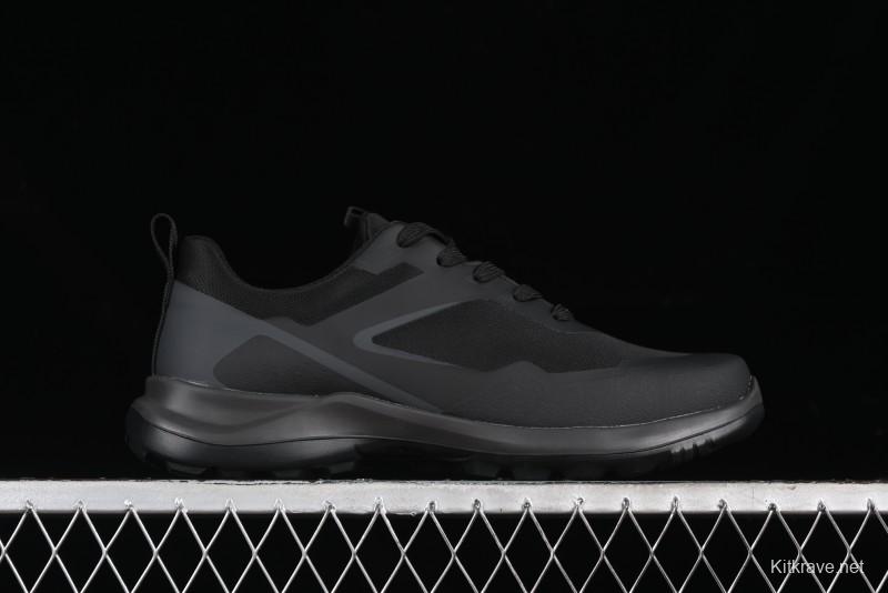 ECCO DRIVE Series Outdoor Waterproof Breathable Slip-Resistant Retro Fashion Patchwork Hiking Shoes - 88259401001