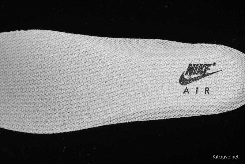 Nike Air Force 1 '07 Low Burberry Collaboration - White Black Check Low-Top Casual Sneakers - DF0180-005