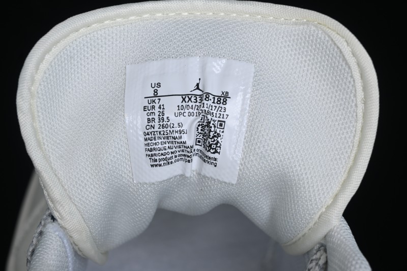 Nike Air Jordan 1 Low Supreme x The North Face Retro Basketball Shoes - XX3318-188