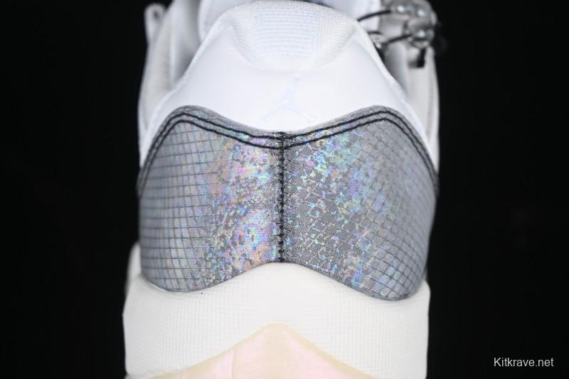 Nike Air Jordan 11 Low CNY Snake Year Limited Edition Tear-Away Basketball Shoes - HQ7000-001