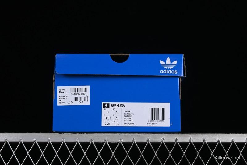 Adidas Originals Bermuda JI4278 Anti-Slip Wear-Resistant Lightweight Low-Top Skate Shoes - JI4278