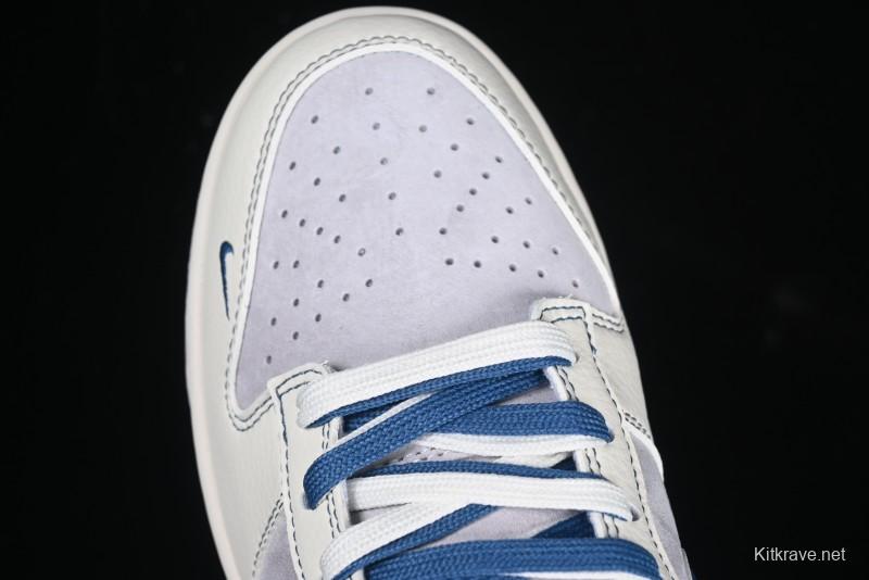 Nike SB Dunk Low The North Face Collaboration Anniversary Edition Customized Low-Top Casual Skate Shoes - DM6868-040