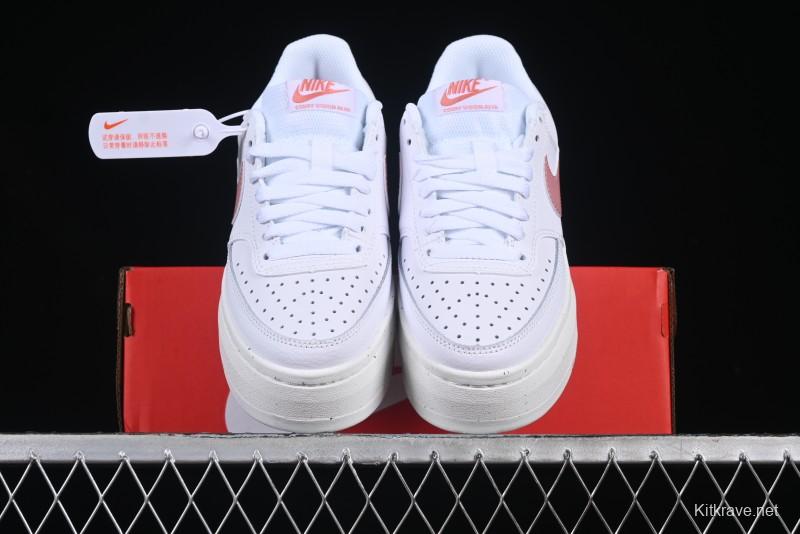 Nike Court Vision Alta Low-Top Casual Sneakers with Thick Sole - DZ5394-102