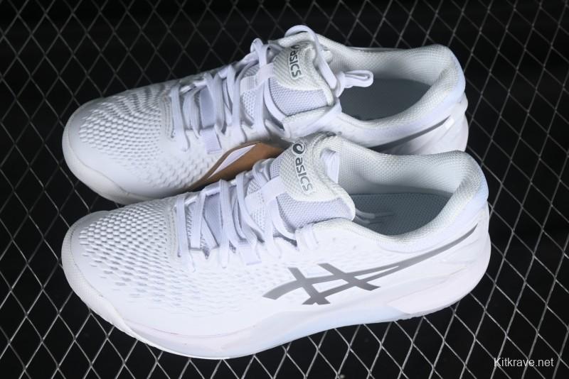 Asics Gel-Resolution 9 Wide Retro Breathable Cushioned Casual Running Shoes - 1042A226-100