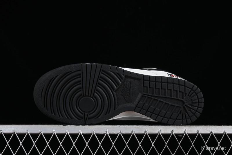 Nike SB Dunk Low NYC Collaboration Black Beige Low-Top Casual Skateboarding Shoes - NC2103-301