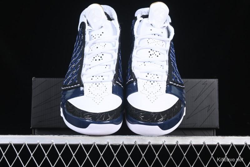 Nike Air Jordan 23 AJ23 Mid Retro Casual Basketball Shoes with Visible Air Cushion - 318376-011