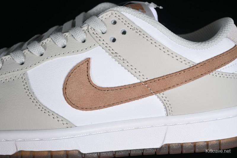 Nike Dunk Low SB Casual Sneakers in Phantom/Khaki Colorway - FJ4188-001