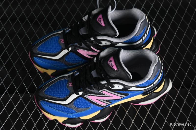 Joe Freshgoods x New Balance 9060 Retro Casual Running Sneakers with ABZORB Cushioning - U9060BPO