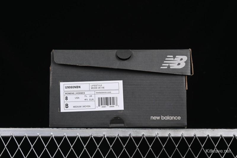 New Balance 9060 Retro Casual Running Sneakers with ABZORB Cushioning Technology - U9060NBN