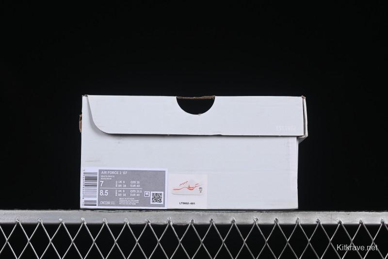 Nike Air Force 1 '07 Low Casual Sneakers with Built-in Full-Length Air Cushion - CW2288-111