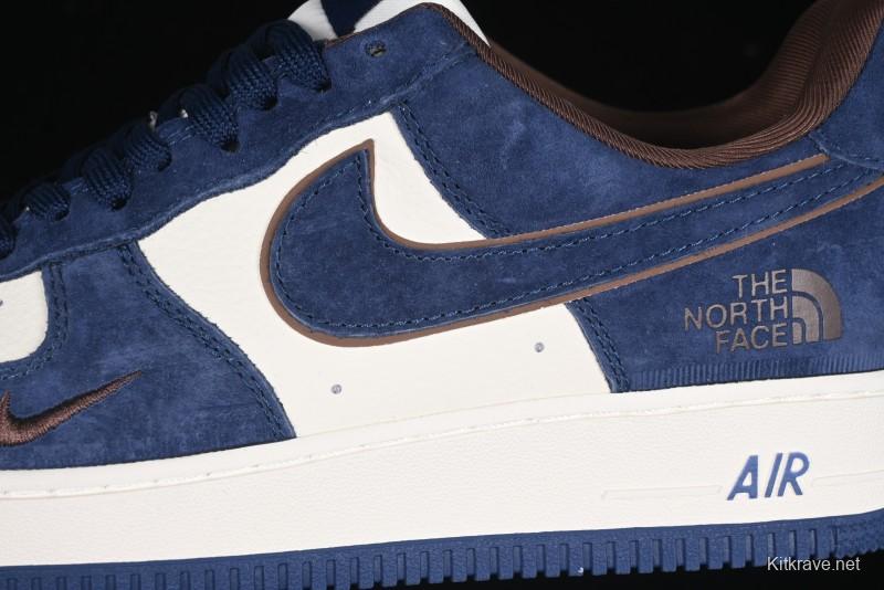 Nike Air Force 1'07 Low The North Face Collaboration - Steel Blue Low-Top Casual Sneakers - KK1988-032