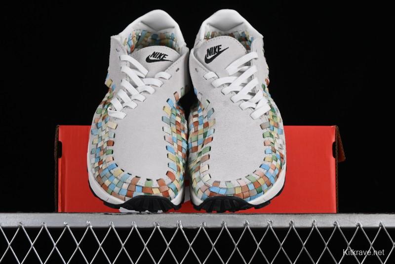 Nike Air Footscape Woven Asymmetrical Woven Slip-Resistant Abrasion-Resistant Low-Top Lifestyle Casual Shoes - FB1959-101