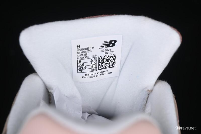 New Balance 9060 Retro Casual Running Sneakers with ABZORB Cushioning Technology - U9060EEH