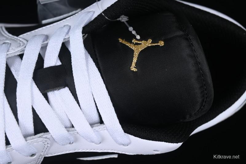 Nike Air Jordan 1 Low AJ1 Reverse Panda Low-Top Lifestyle Basketball Shoes - 553560-172