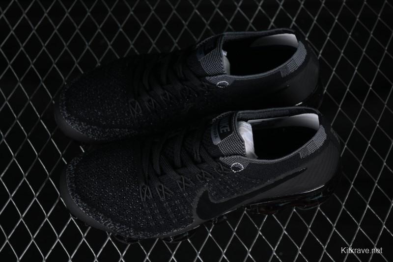 Nike Vapormax Flyknit Breathable Casual Running Shoes with Full-Length Air Cushion - 849558-007