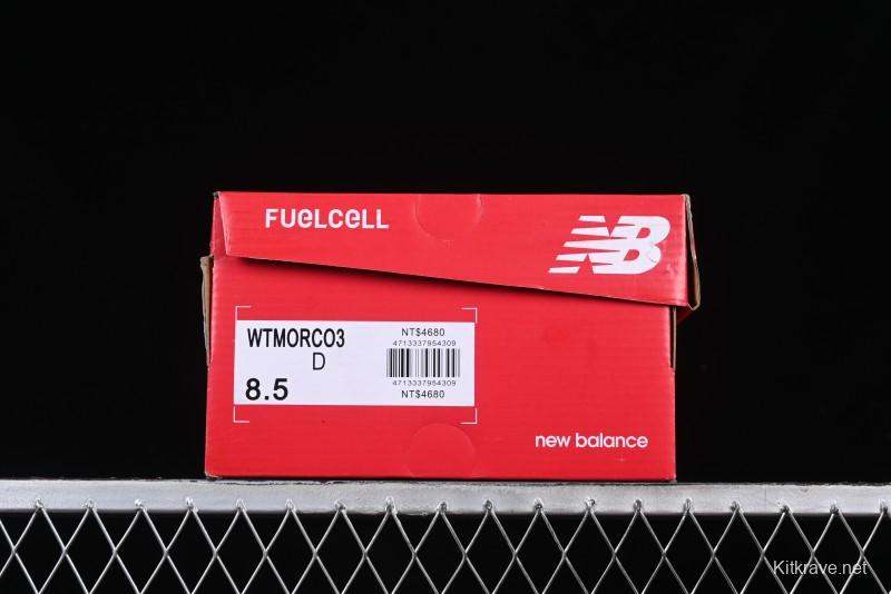 New Balance Fresh Foam X More V3TDS Durable Slip-Resistant Low-Top Running Shoes - WTMORCO3