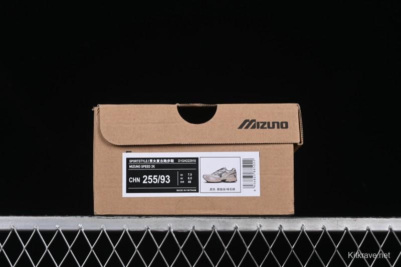 Mizuno Speed 2K Breathable Low-Top Casual Running Shoes with Synthetic Leather - D1GH222916