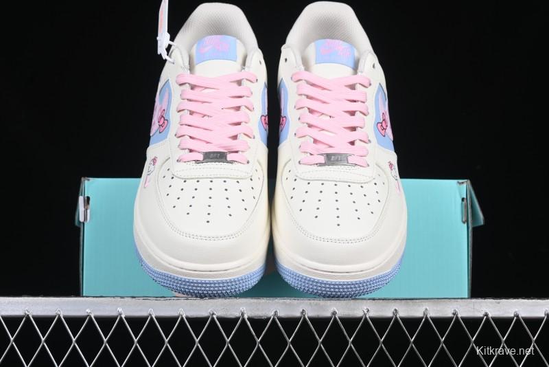 Nike Air Force 1 '07 Low Hello Kitty Comic Series Custom Low-Top Sneakers - DB3301-222