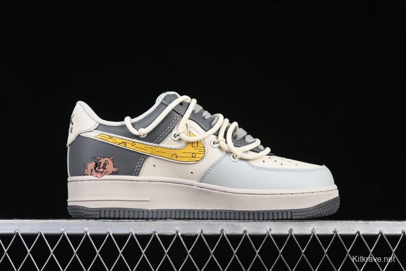 Nike Air Force 1 '07 Low Tom And Jerry Casual Sneakers - KS6896-555
