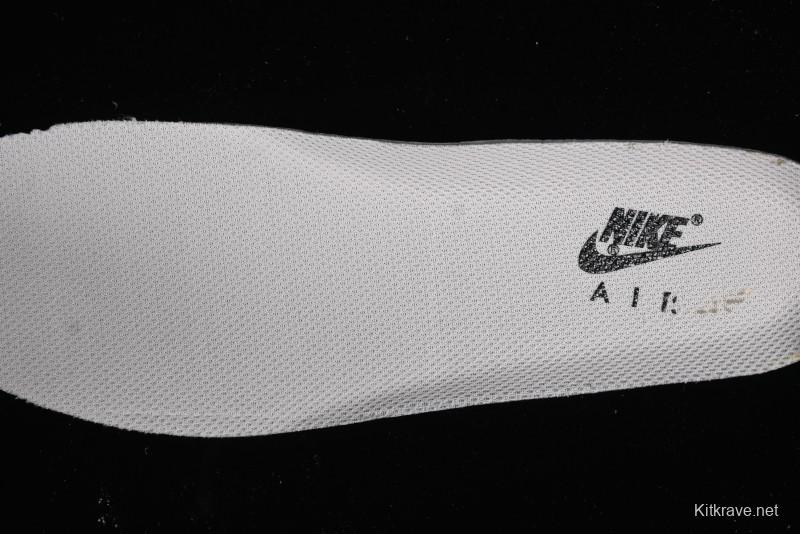 Balenciaga x Nike Air Force 1 '07 Low Triple Swoosh Beige Black Casual Shoes - FR0538-090