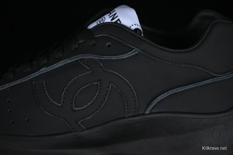 Chanel 25C Tie-Up Flat Casual Lifestyle Shoes - G46372