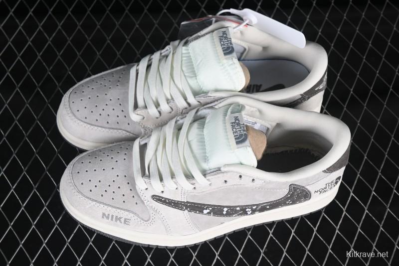Nike Air Jordan 1 Low OG SP Travis Scott x Fragment Design Collaboration Sneakers - XS2024-041