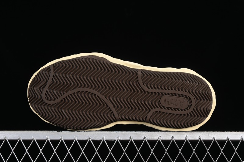 Wayne Original Sole Leather Low Sneaker with Melted Ice Cream Outsole - W.E5
