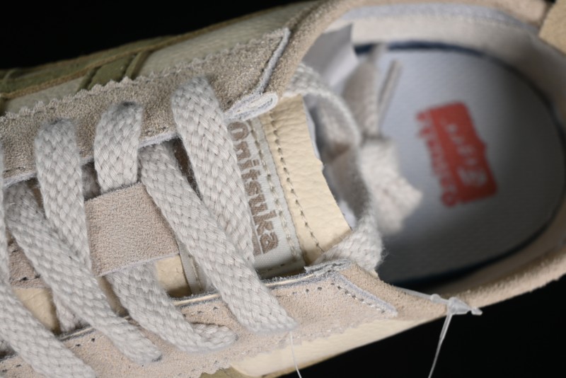 Onitsuka Tiger Mexico 66 Low-Top Leather Casual Running Shoes - 1183C076-101