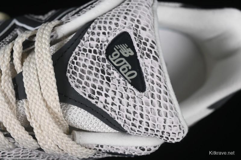 New Balance NB9060 Series Retro Casual Running Shoes with ABZORB Cushioning - U9060SNA