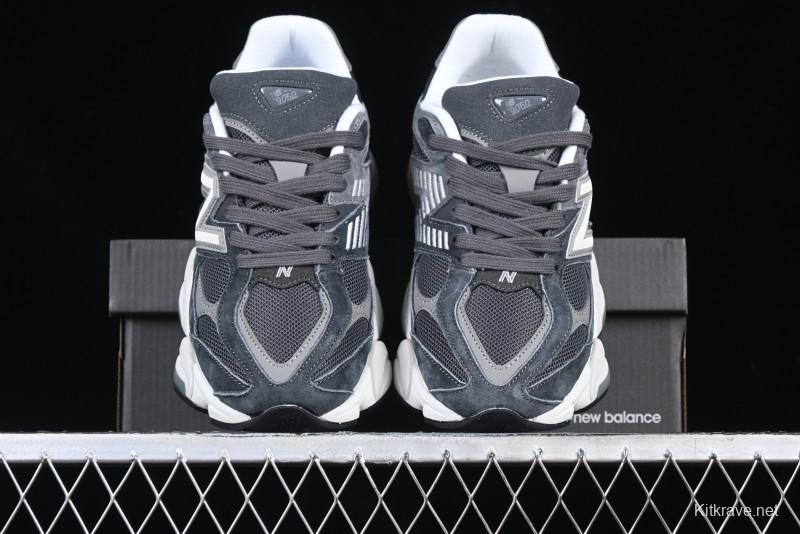 New Balance 9060 Retro Casual Running Shoes with ABZORB Cushioning Technology - U9060JBM