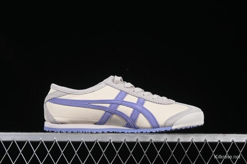 Onitsuka Tiger Mexico 66 Low-Top Leather Sneakers for Casual Running - 1183B391-102