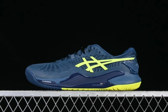 Asics Gel-Resolution 9 Retro Breathable Cushioned Casual Running Shoes - 1041A330-404