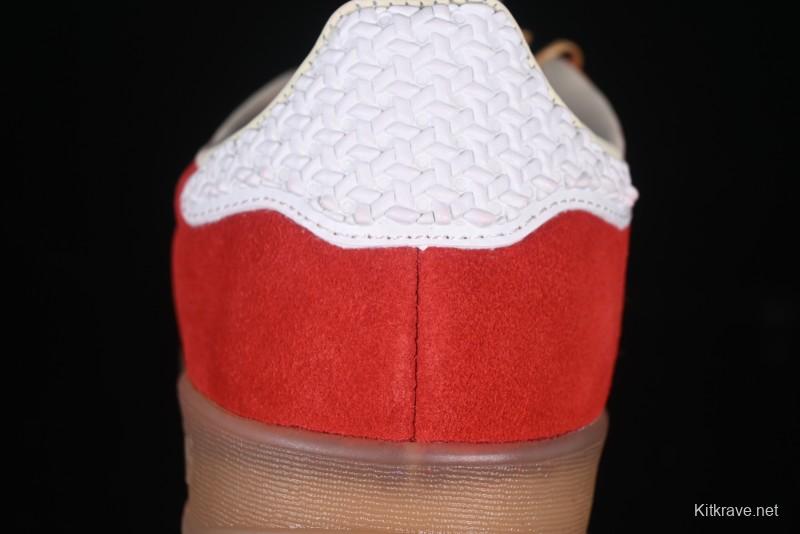 Adidas Originals Gazelle Indoor Retro Casual Slip-Resistant Wear-Resistant Low-Top Skate Shoes - IF1808