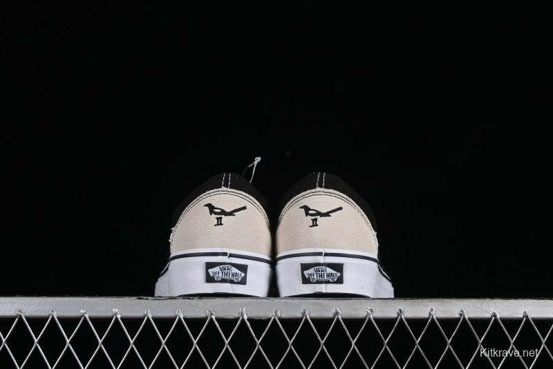 Vans Buzz Old Skool Peace Dove Classic Canvas Patchwork Low-Top Skate Shoes - VN000CR5BPB