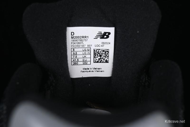 New Balance 2002 Series Retro Casual Running Shoes with Upgraded N-ERGY Cushion - M2002RR1