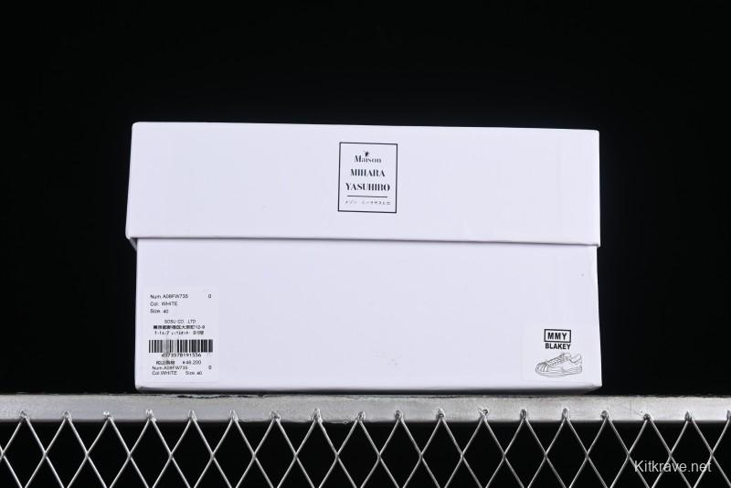 Wayne MMY Original Sole Leather Low Sneaker with Deconstructed Ice Cream Sole - W.E5