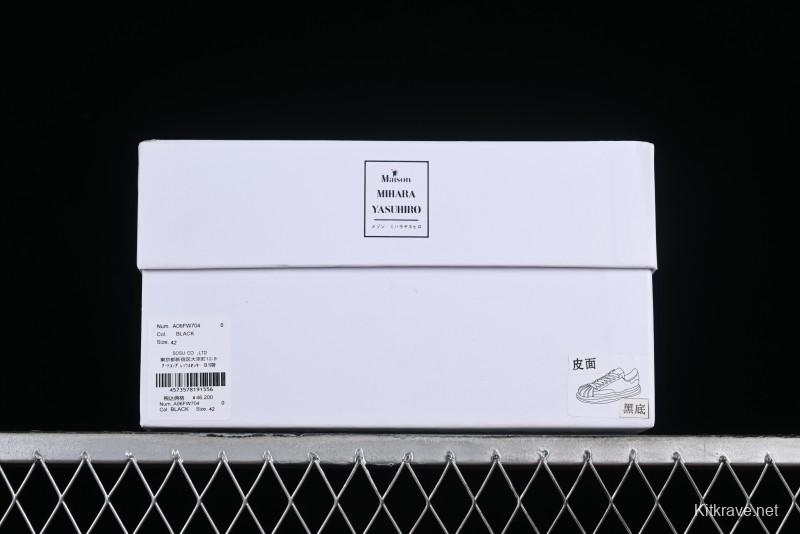 Wayne Original Sole Leather Low Sneaker with Melted Ice Cream Outsole - W.E5