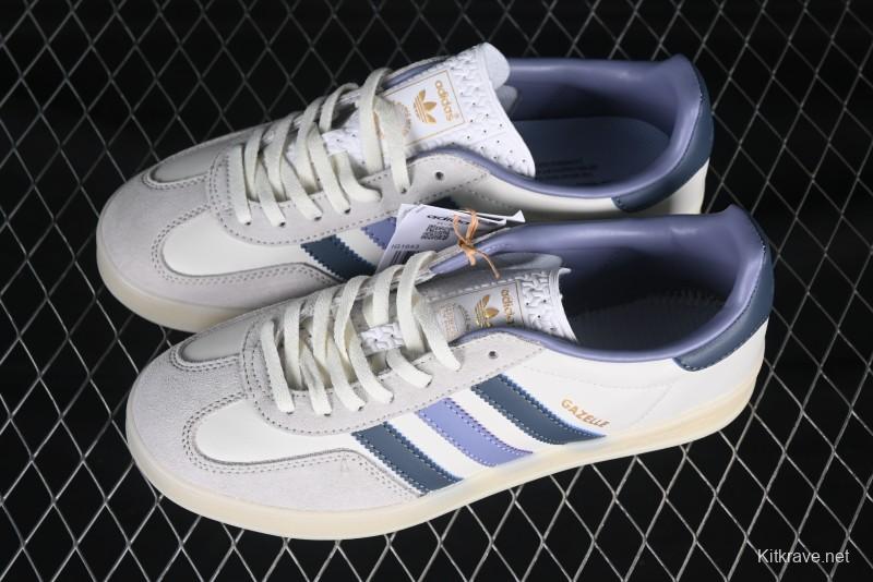 Adidas Originals Gazelle Indoor Retro Casual Anti-Slip Wear-Resistant Low-Top Skate Shoes - IG1643