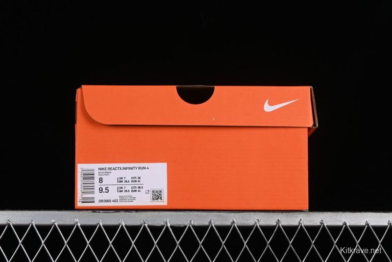 Nike ZoomX Infinity Run 4 Professional Cushioned Running Shoes with Knit Upper - DR2665-402