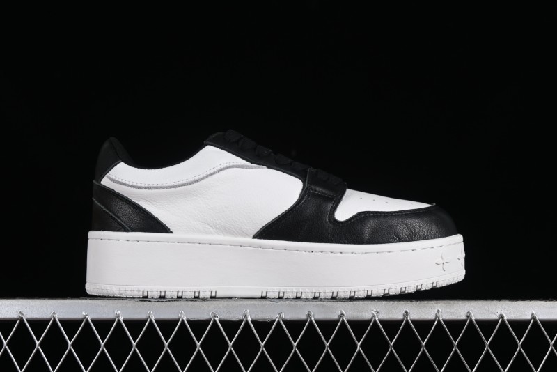 SMFK Comfortable Chunky Sole White Sneakers - T.D4
