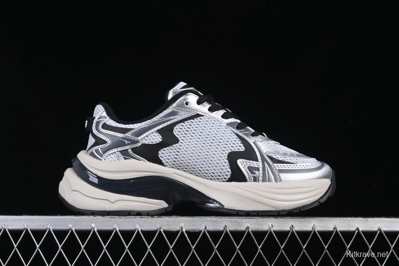New York Yankees MLB Bigball Chunky Curve Thick-Sole Casual Running Shoes - 3ARNSPL4N50SIS