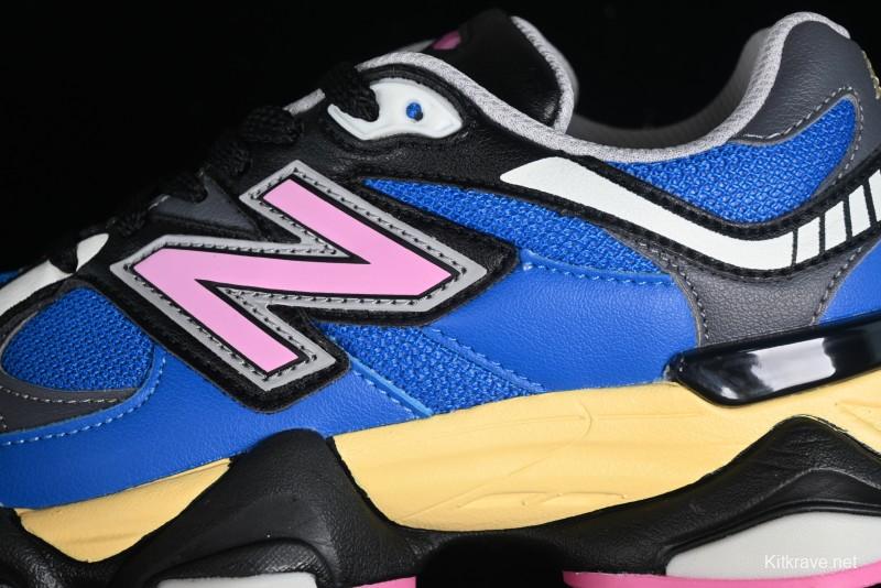 Joe Freshgoods x New Balance 9060 Retro Casual Running Sneakers with ABZORB Cushioning - U9060BPO