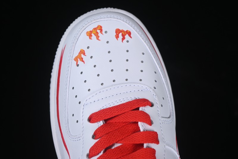 Nike Air Force 1 '07 Low Casual Sneakers with Built-in Full-Length Air Cushion - CW2288-111