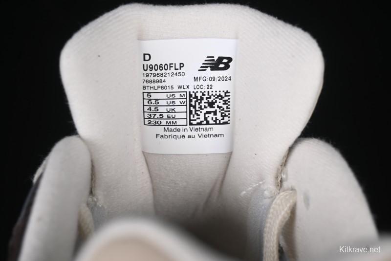 New Balance NB9060 Series Retro Casual Running Shoes with ABZORB Cushioning - U9060FLP