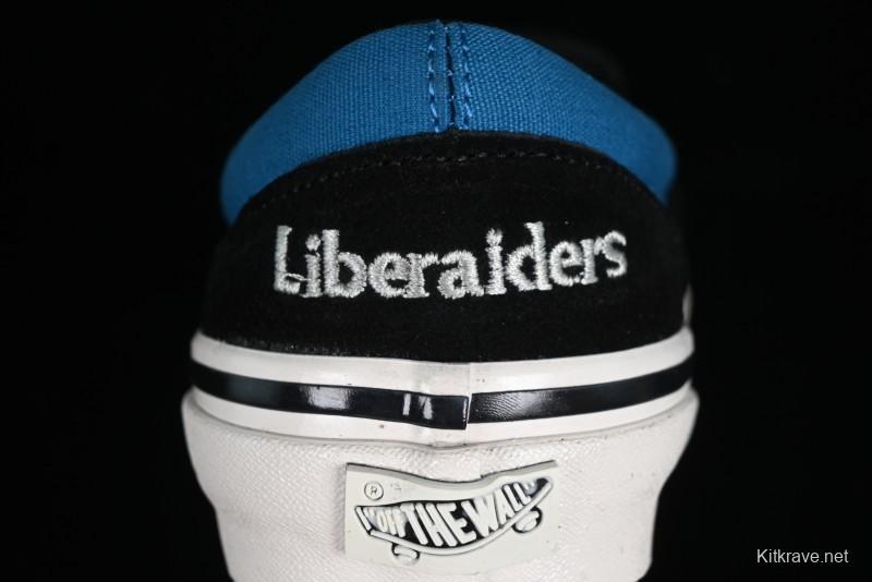 Vans Slip-On x Liberaiders Origami Checkerboard Low-Top Casual Sneakers - VN000V0SAPK