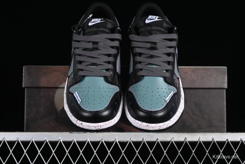 Nike Dunk Low Panda Prank Universe Exploration - Black Purple SB Strap Low Top Casual Skate Shoes - DV0831-002